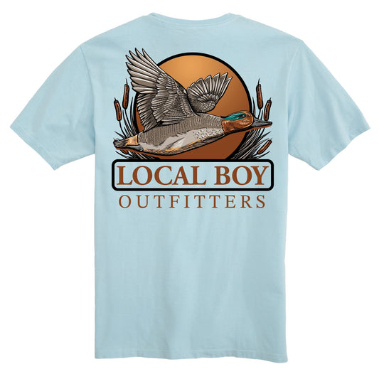 Local Boy Youth Tee - Teal Tails - CBY - Mercantile213