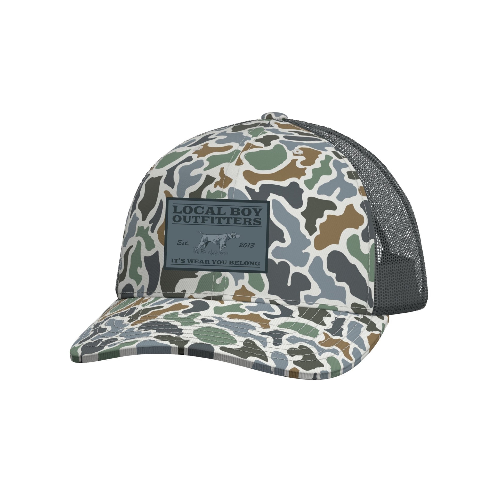 Local Boy Youth Trucker Hat - Bird Dog Badge - LCB - Mercantile213