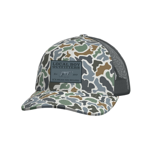 Local Boy Youth Trucker Hat - Bird Dog Badge - LCB - Mercantile213