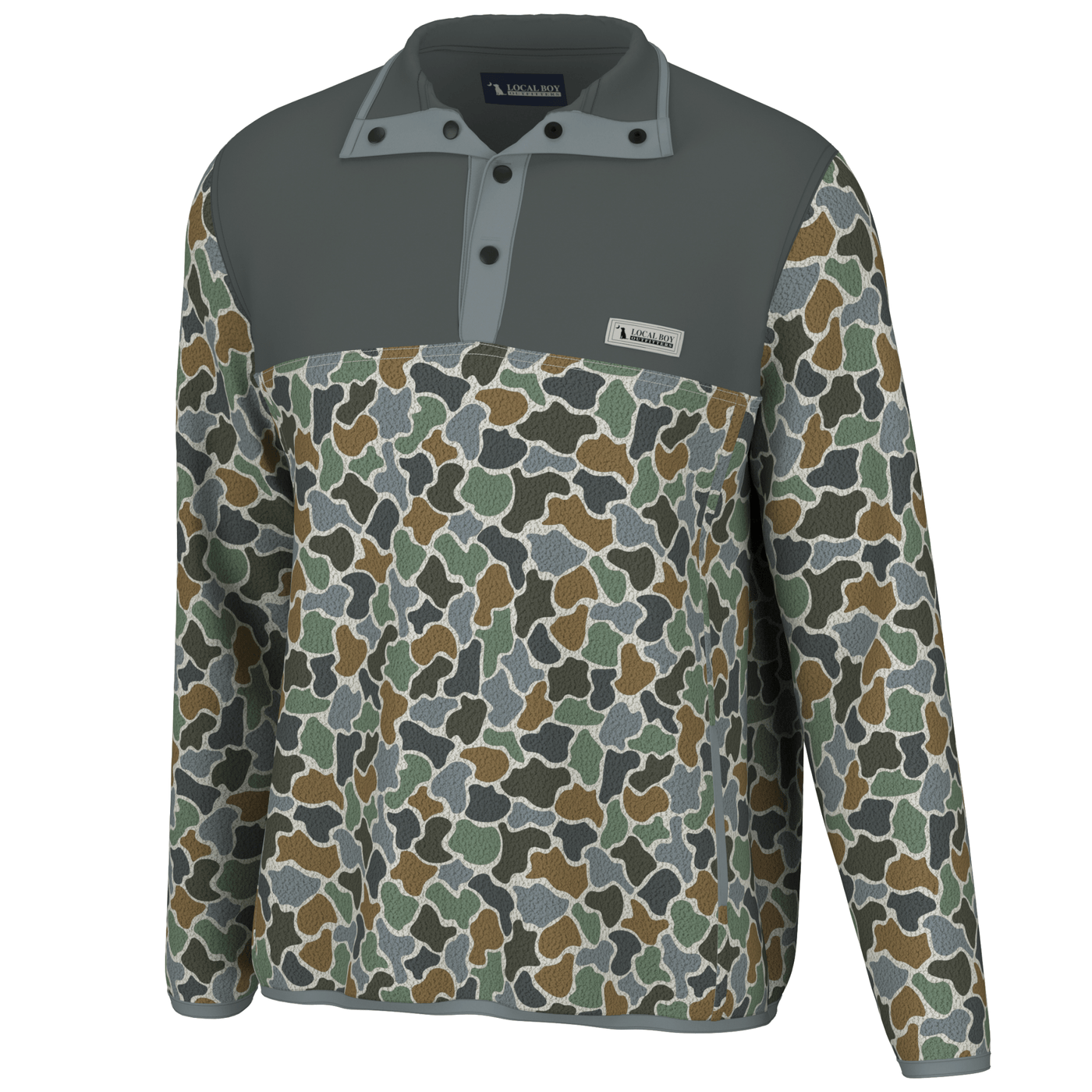 Local Boy Youth Two Tone Quarter Snap - FCBL - Mercantile213