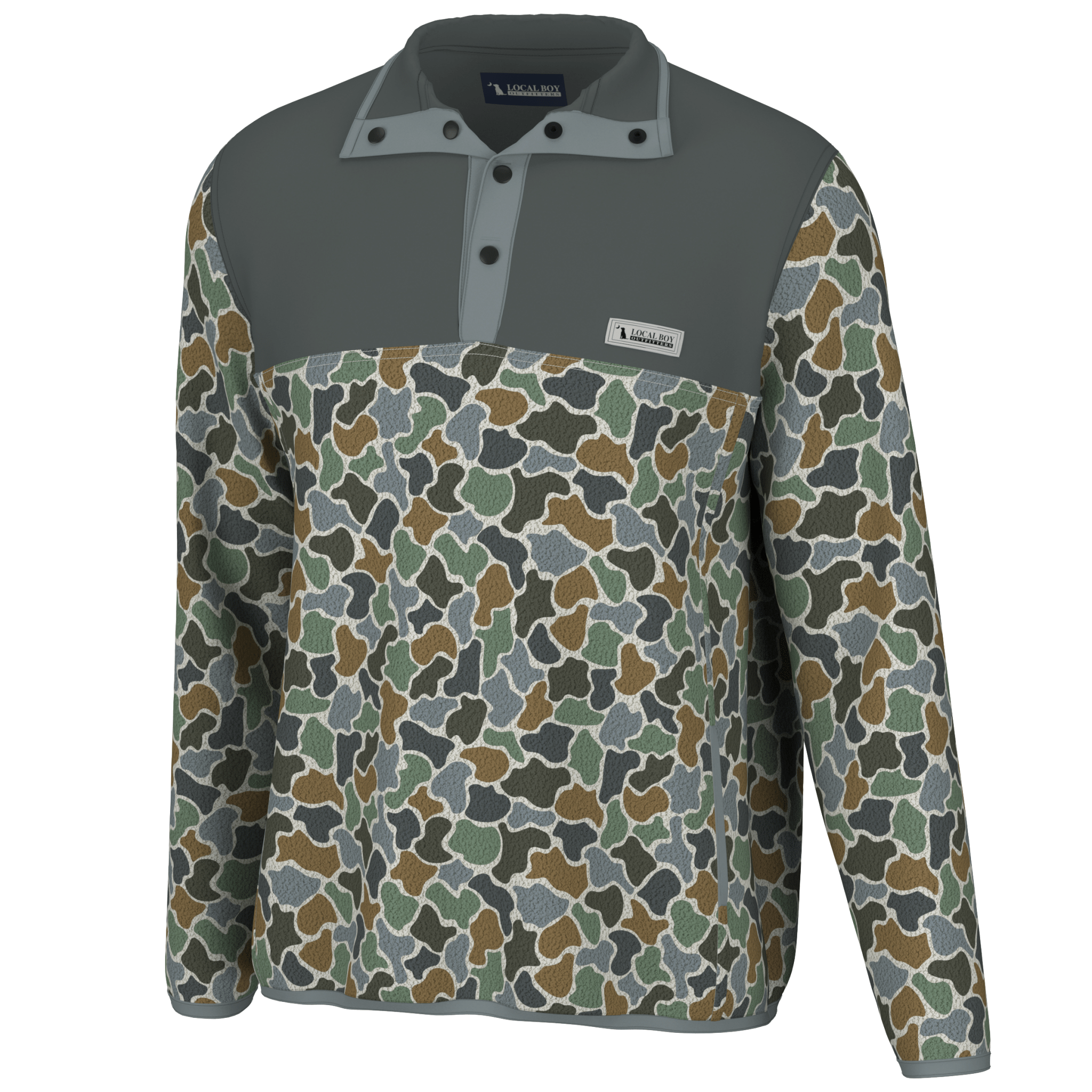 Local Boy Youth Two Tone Quarter Snap - FCBL - Mercantile213