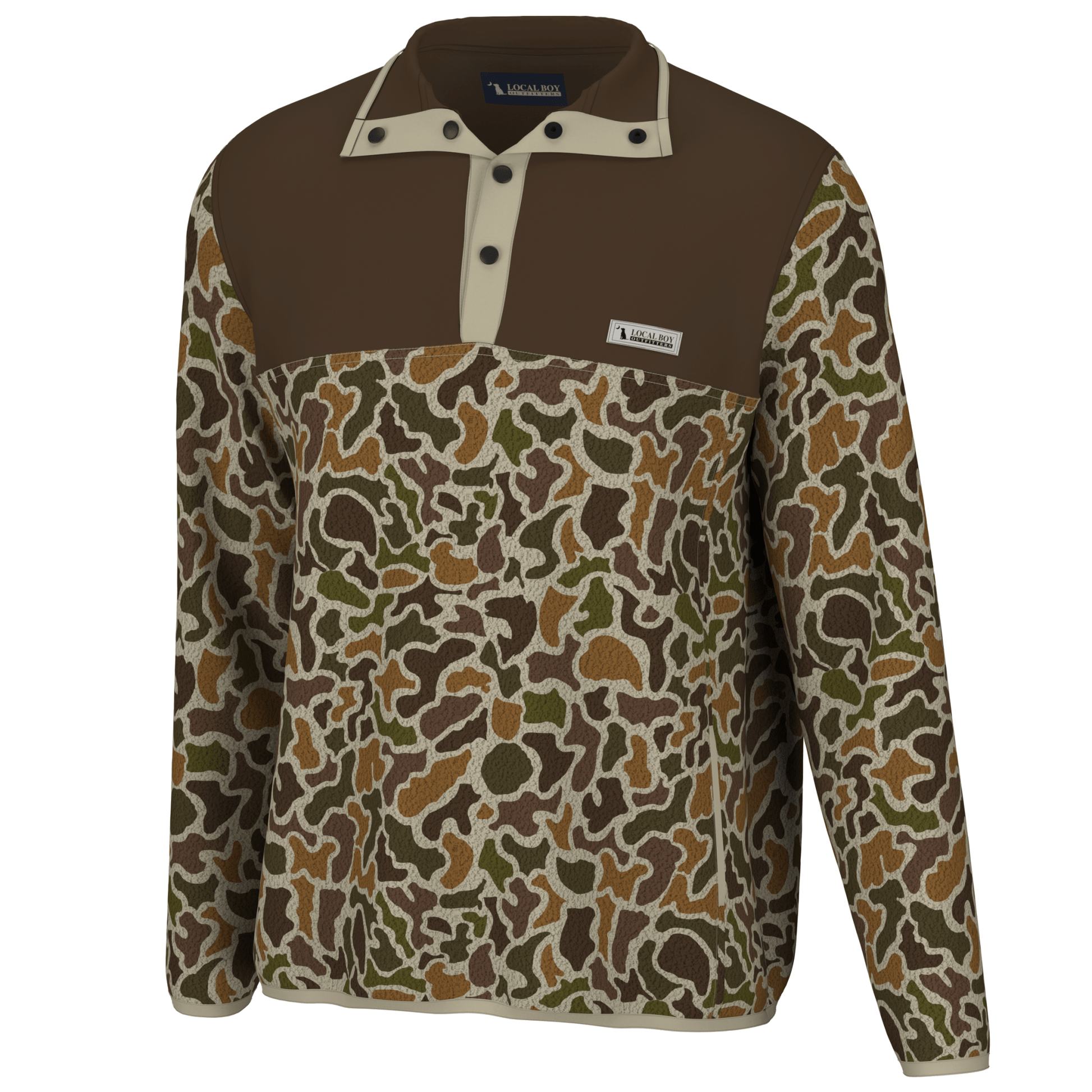 Local Boy Youth Two Tone Quarter Snap - LCV - Mercantile213