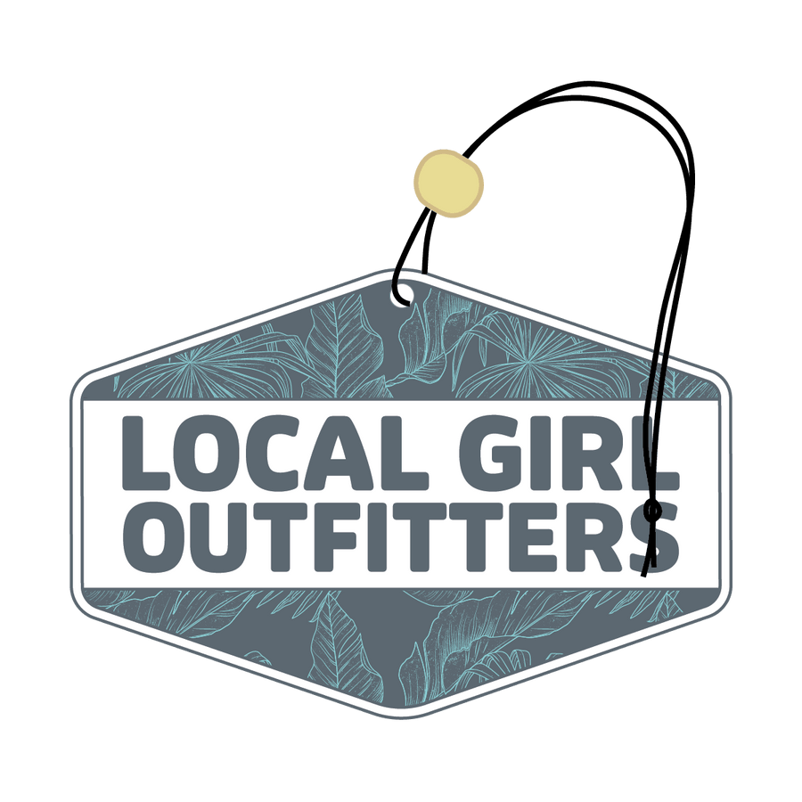 Local Girl Air Freshener - Blue Tropics Diamond Crest - Mercantile213