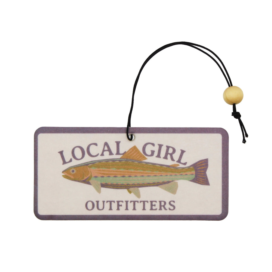 Local Girl Air Freshener - Geo Trout - Mercantile213