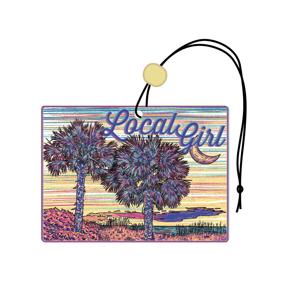 Local Girl Air Freshener - Palmetto - Mercantile213