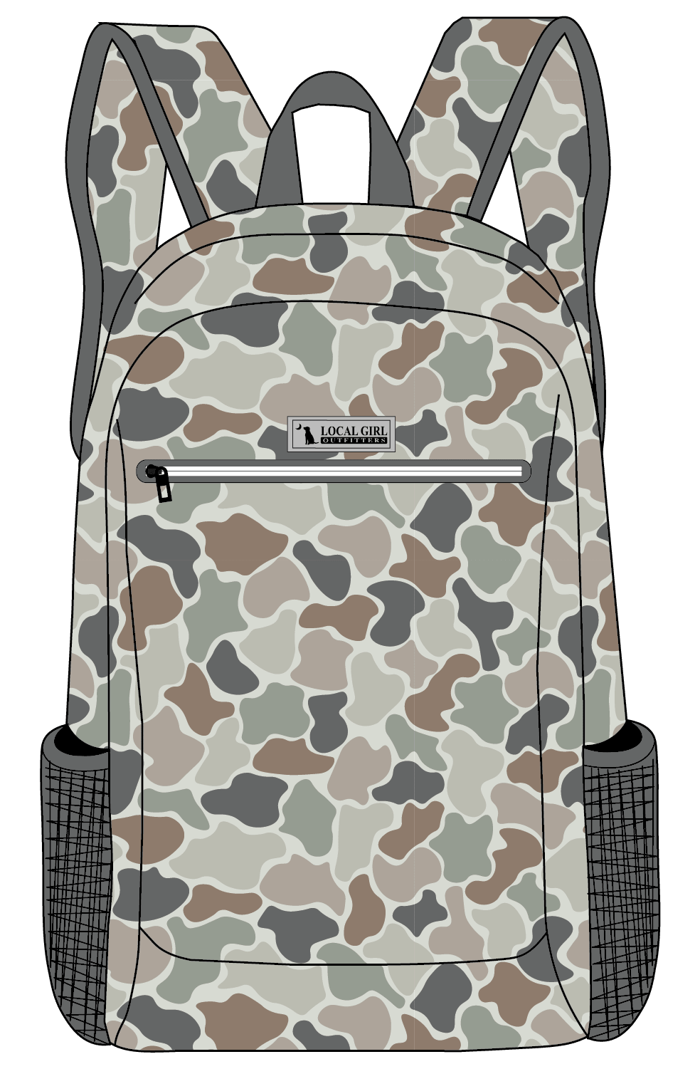 Local Girl Backpack - FCF - Mercantile213