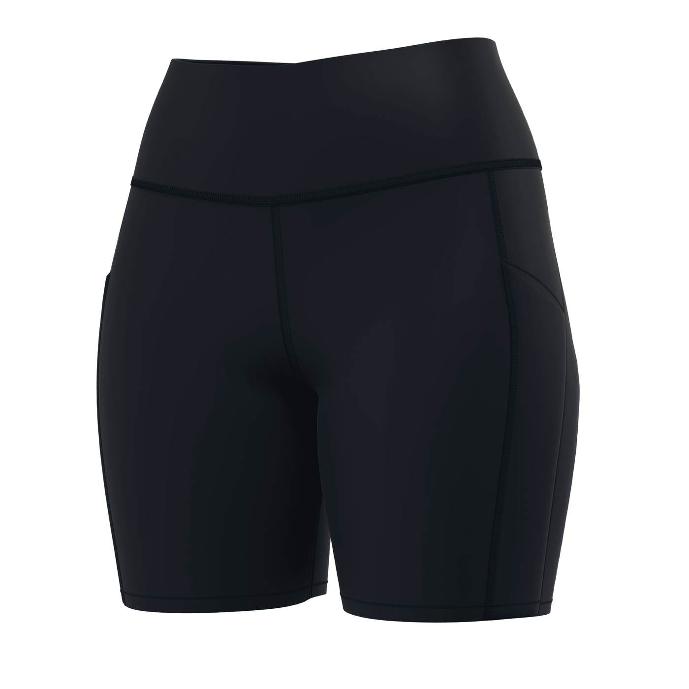 Local Girl Biker Shorts - BLK - Mercantile213