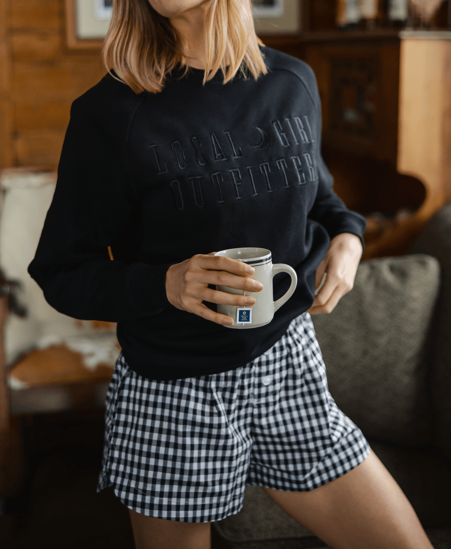 Local Girl Boxer Shorts - BLK - Mercantile213