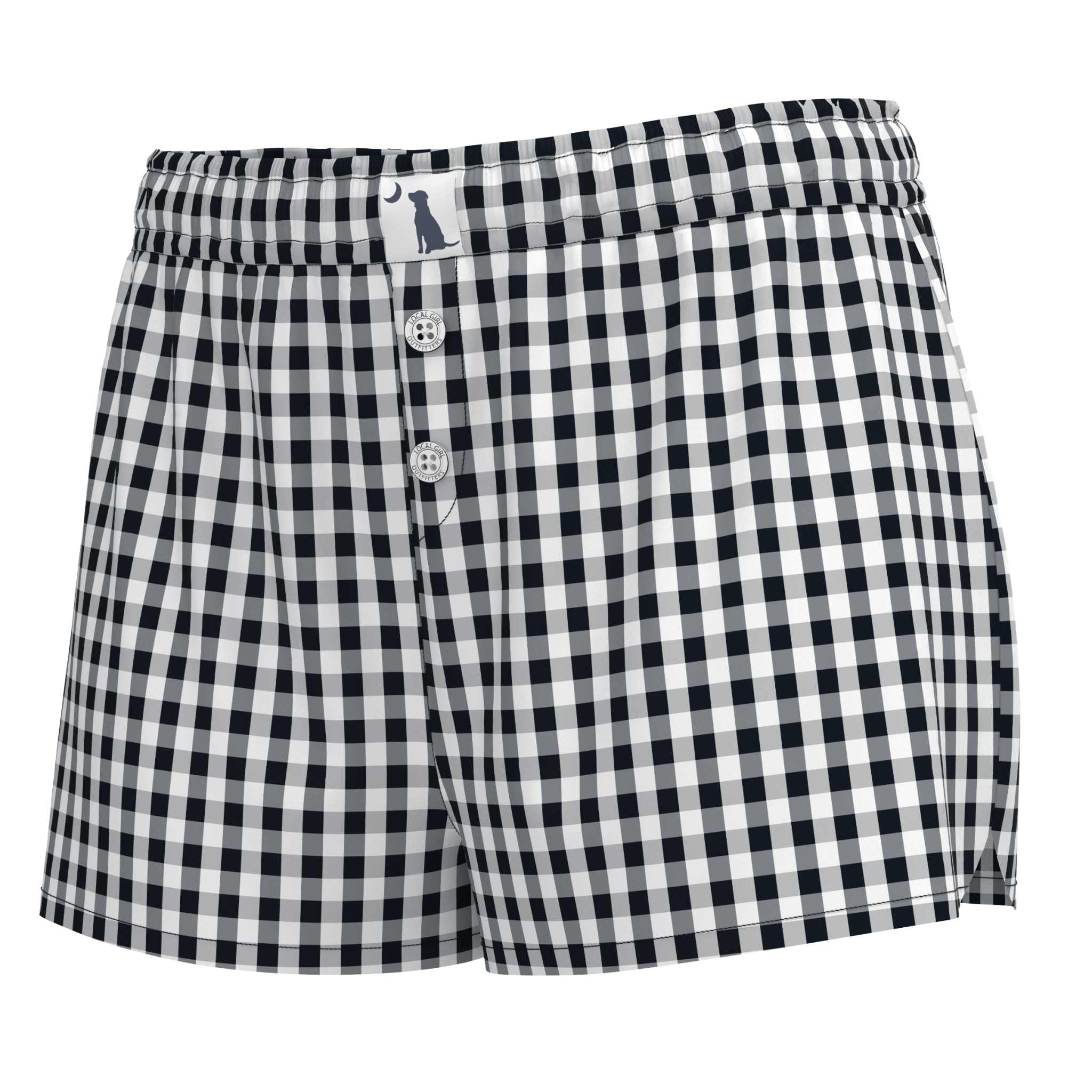 Local Girl Boxer Shorts - BLK - Mercantile213