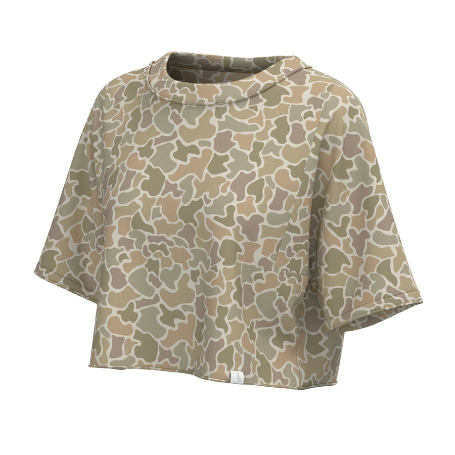 Local Girl Boxy Crop Tee- FCD - Mercantile213