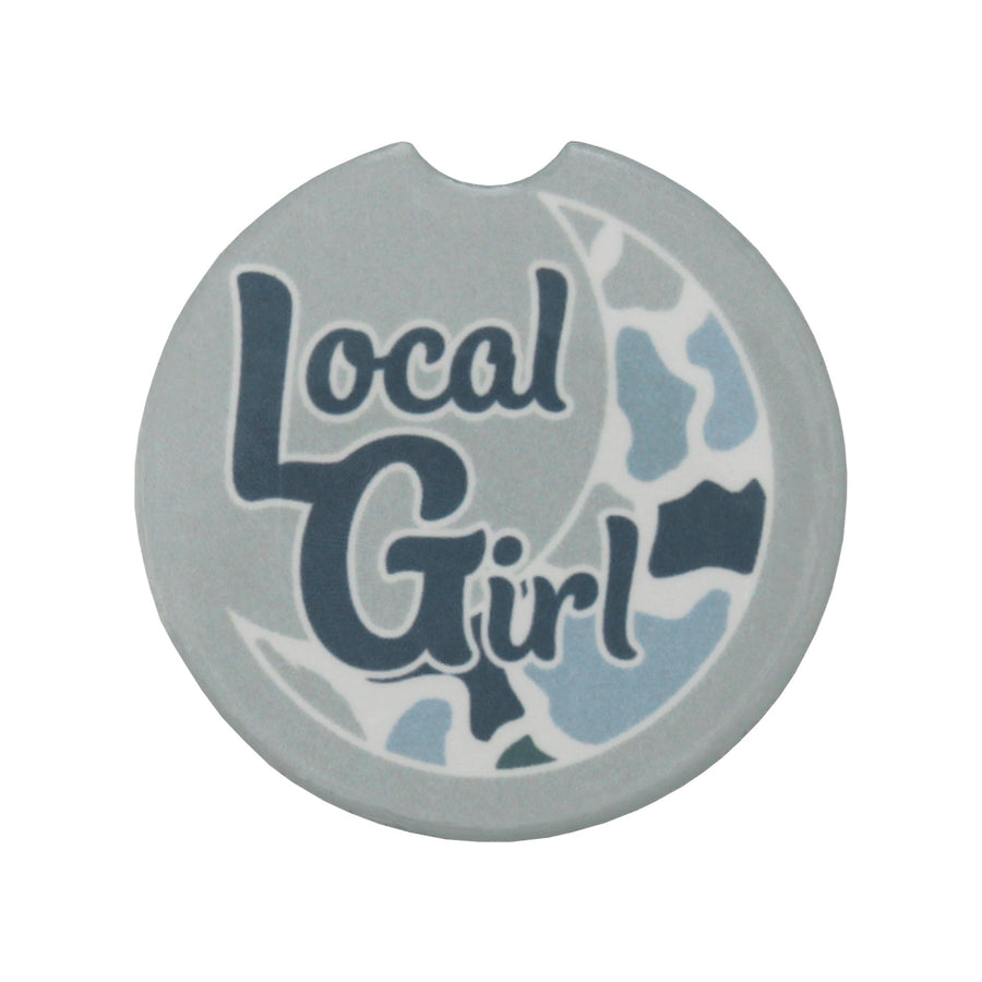 Local Girl Coast Moon Car Coaster - LCC - Mercantile213