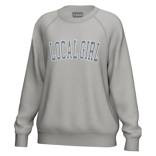 Local Girl Cotton Crewneck Sweatshirt - LSD - Mercantile213