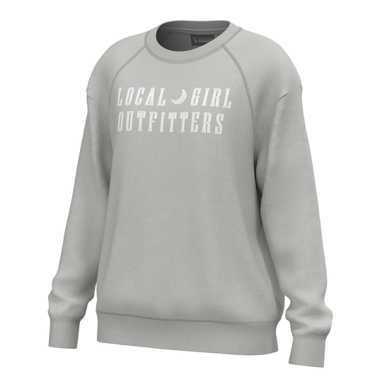 Local Girl Cotton Crewneck Sweatshirt - LSD - Mercantile213