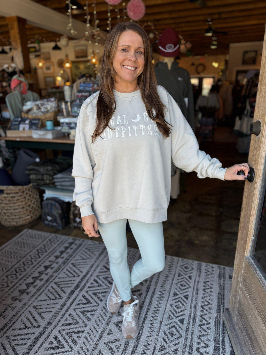 Local Girl Cotton Crewneck Sweatshirt - LSD - Mercantile213