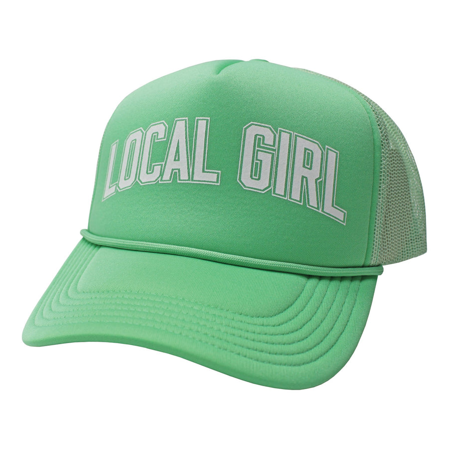 Local Girl Foam Trucker Hat - Beachwood - Mercantile213