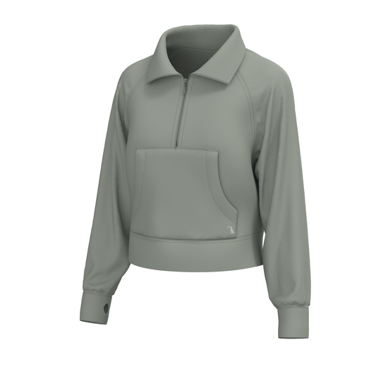 Local Girl Freelance Quarter Zip - SGE - Mercantile213