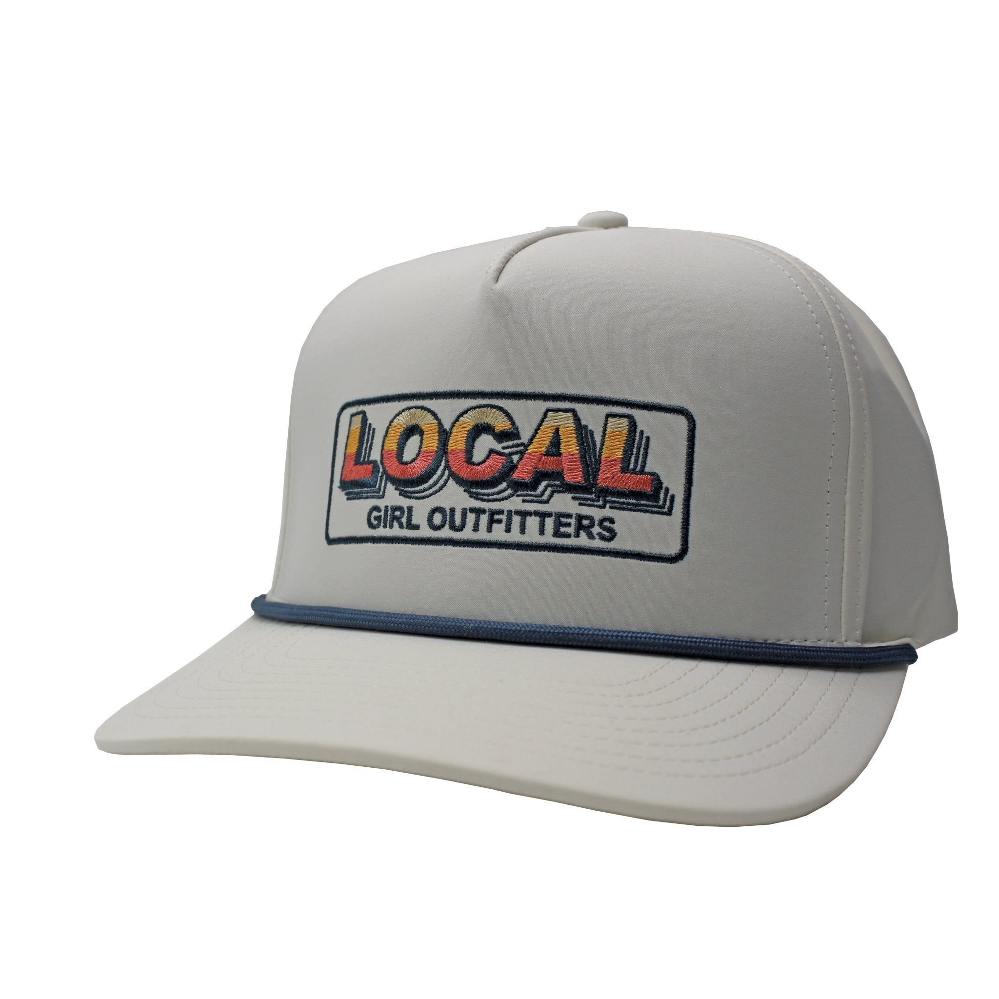 Local Girl Horizon Line Rope Hat - STO - Mercantile213