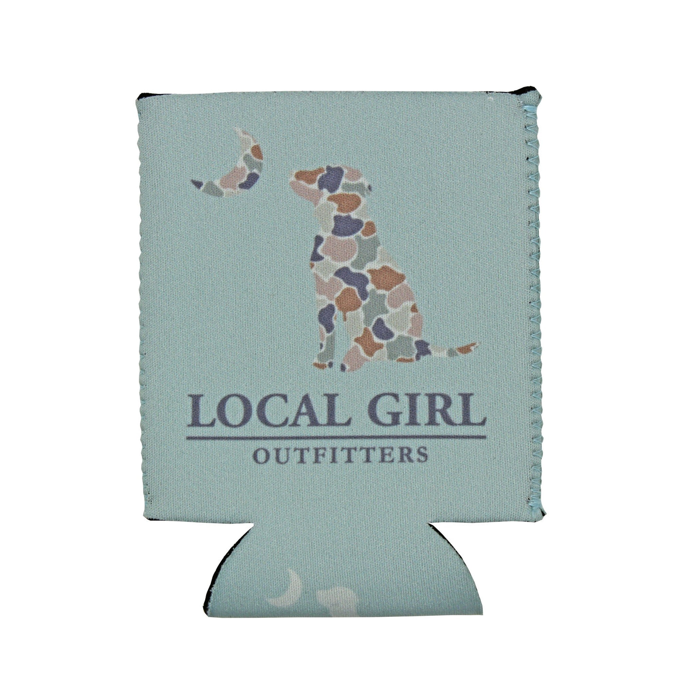 Local Girl Koozie - Flora Dog & Moon - Mercantile213