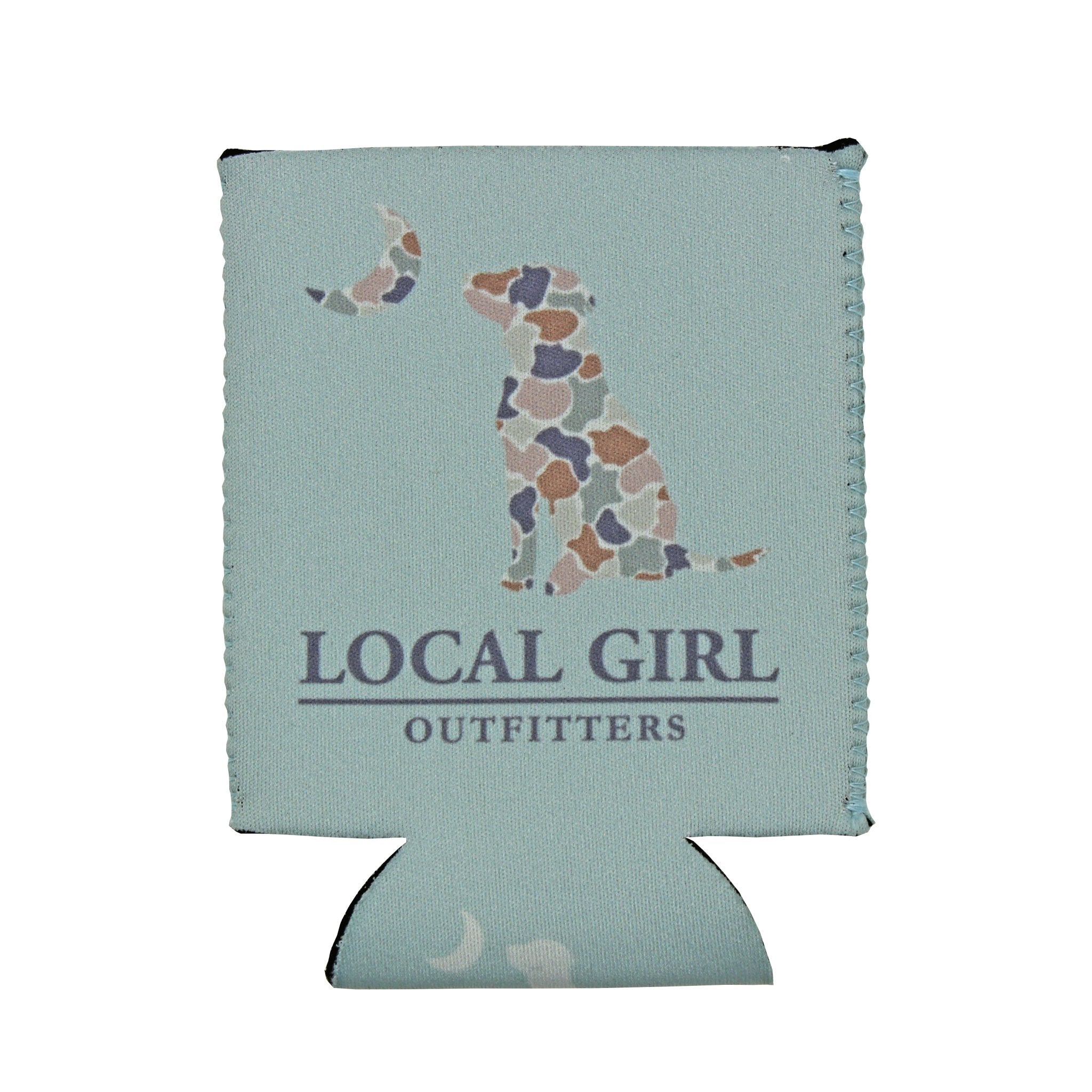 Local Girl Koozie - Flora Dog & Moon - Mercantile213