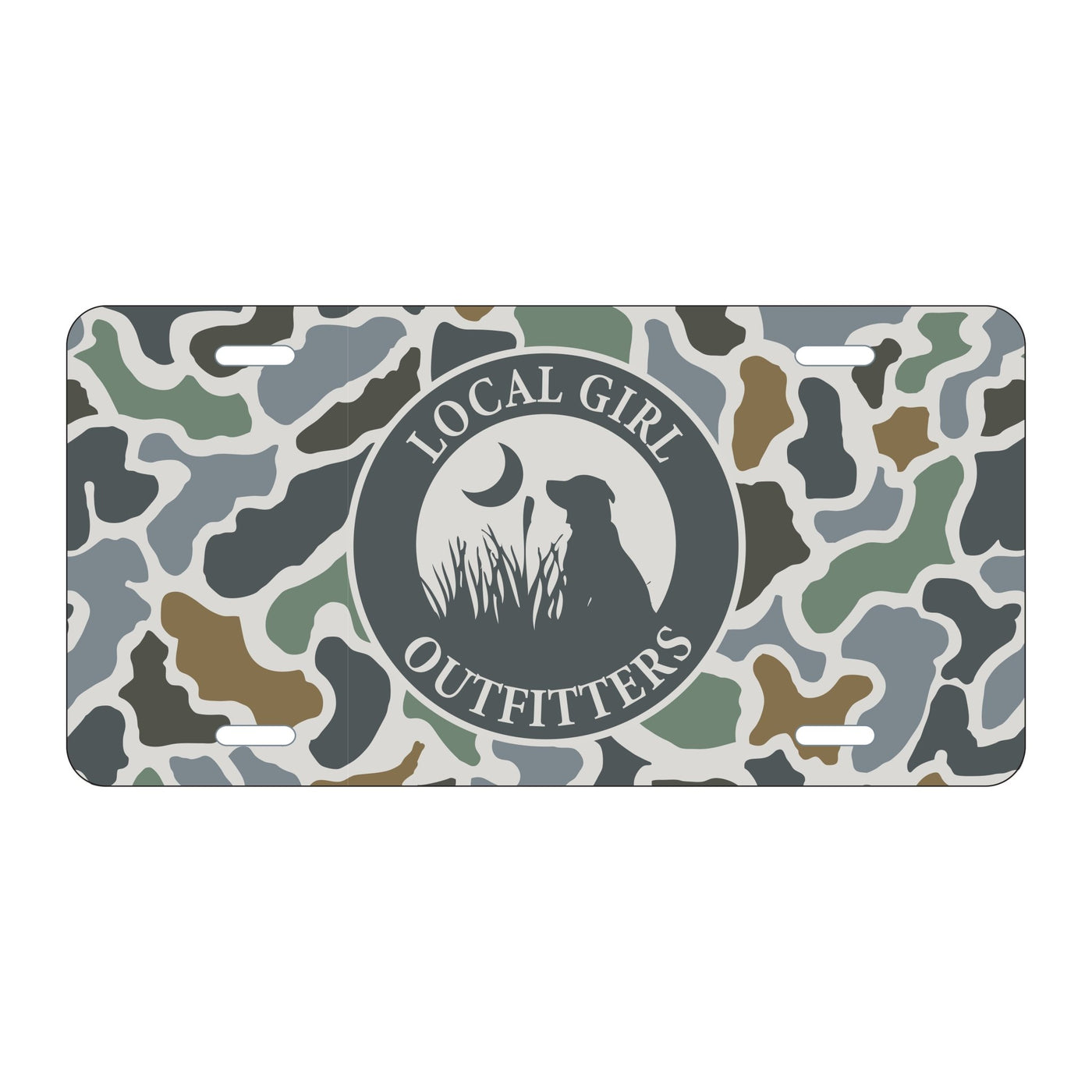 Local Girl License Plate - LCB - Mercantile213