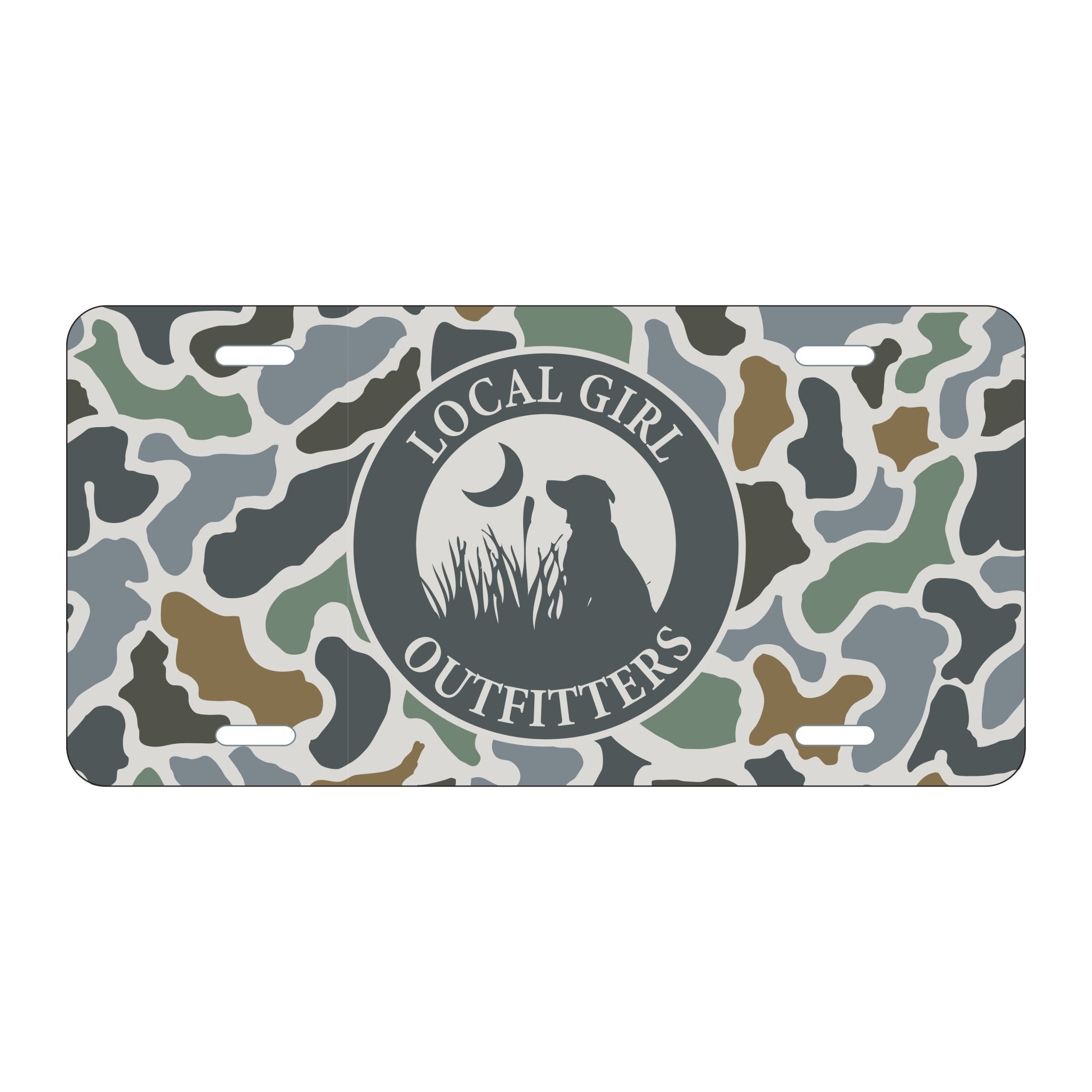 Local Girl License Plate - LCB - Mercantile213