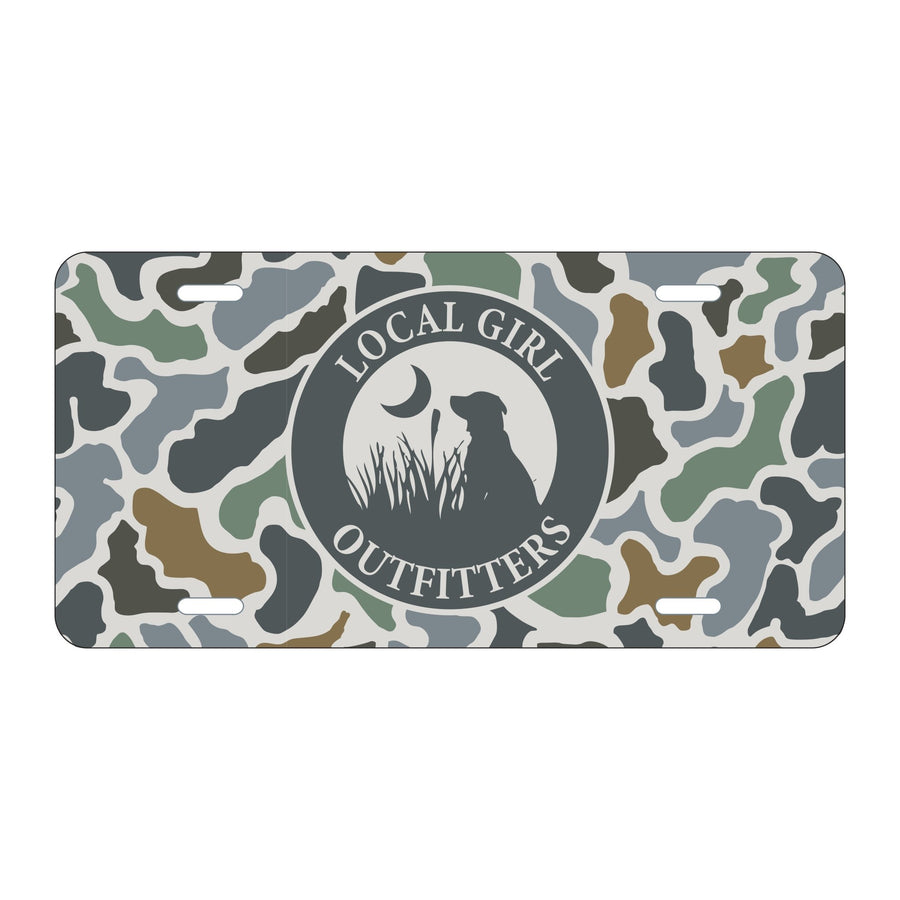 Local Girl License Plate - LCB - Mercantile213