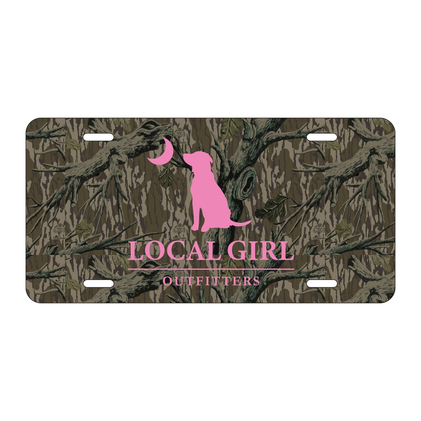 Local Girl License Plate - Treestand - Mercantile213