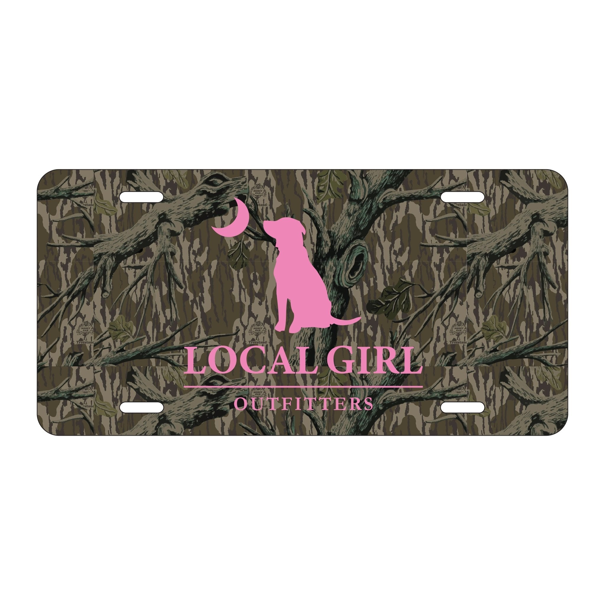 Local Girl License Plate - Treestand - Mercantile213
