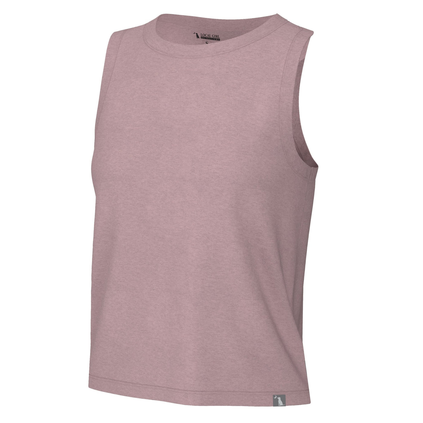 Local Girl Muscle Tank - Blush - Mercantile213
