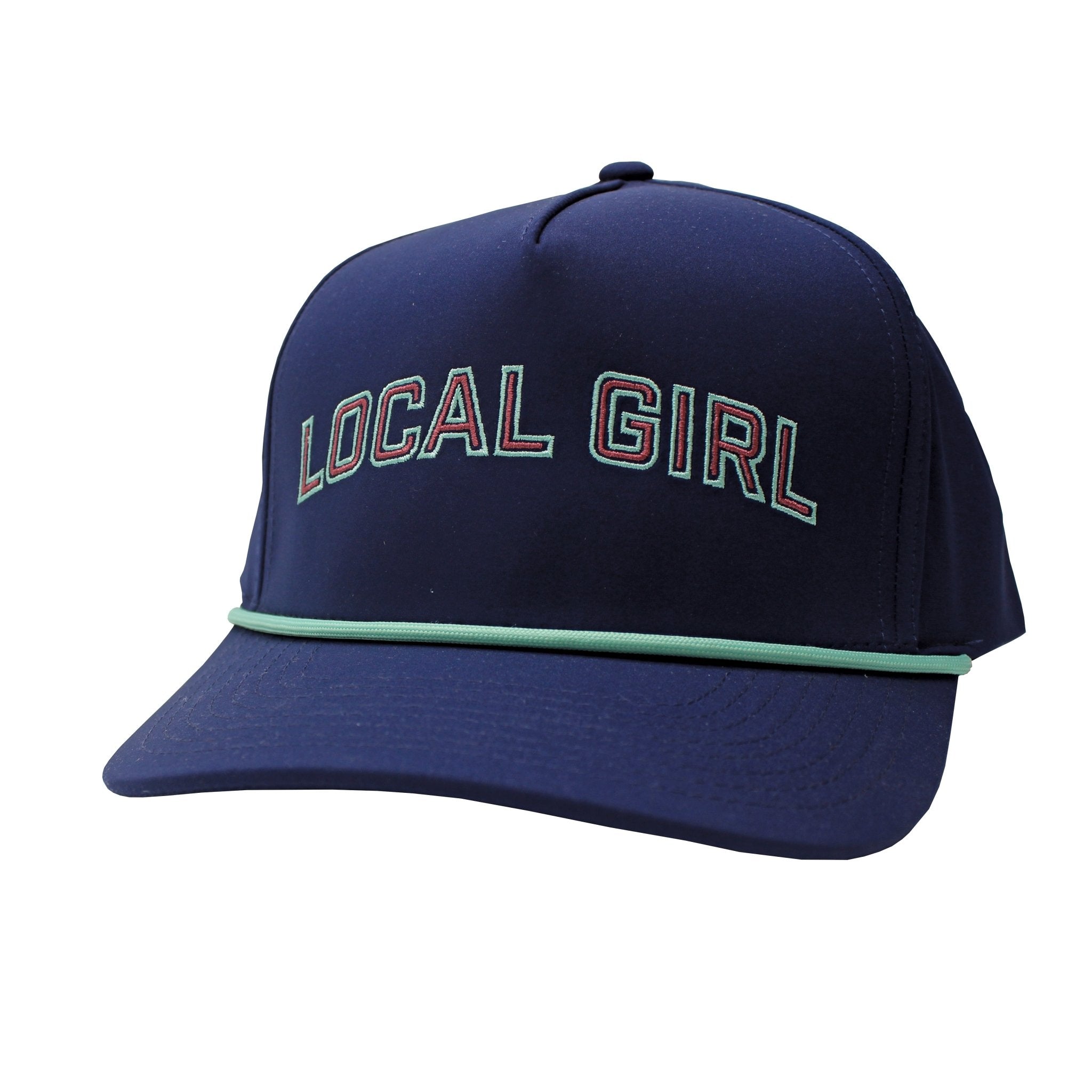 Local Girl Outline Rope Hat - DNY - Mercantile213