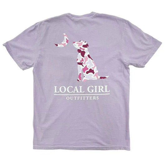 Local Girl Pink Localflage Dog & Moon - ORC - Mercantile213