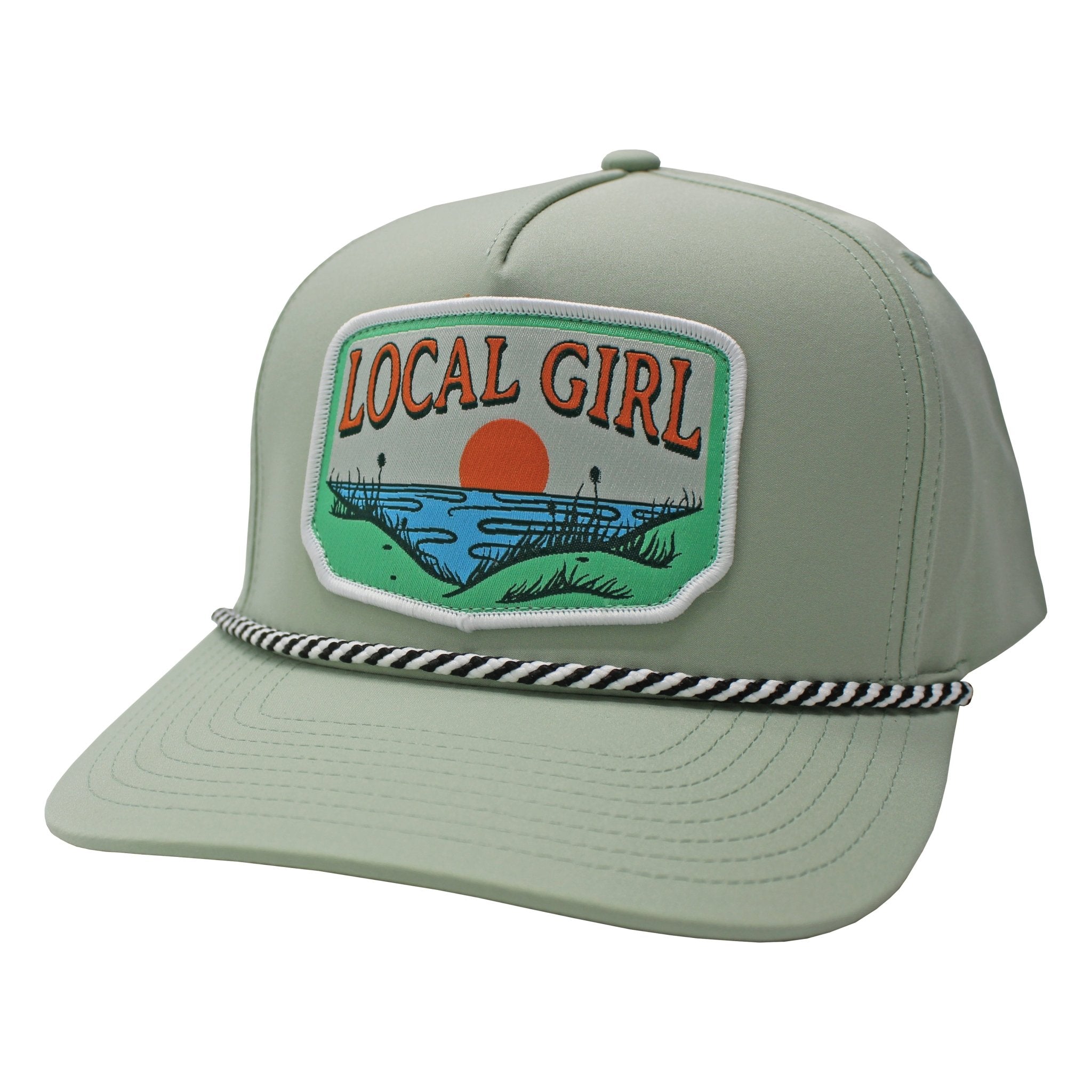 Local Girl Rope Hat - Lake Day - Mercantile213