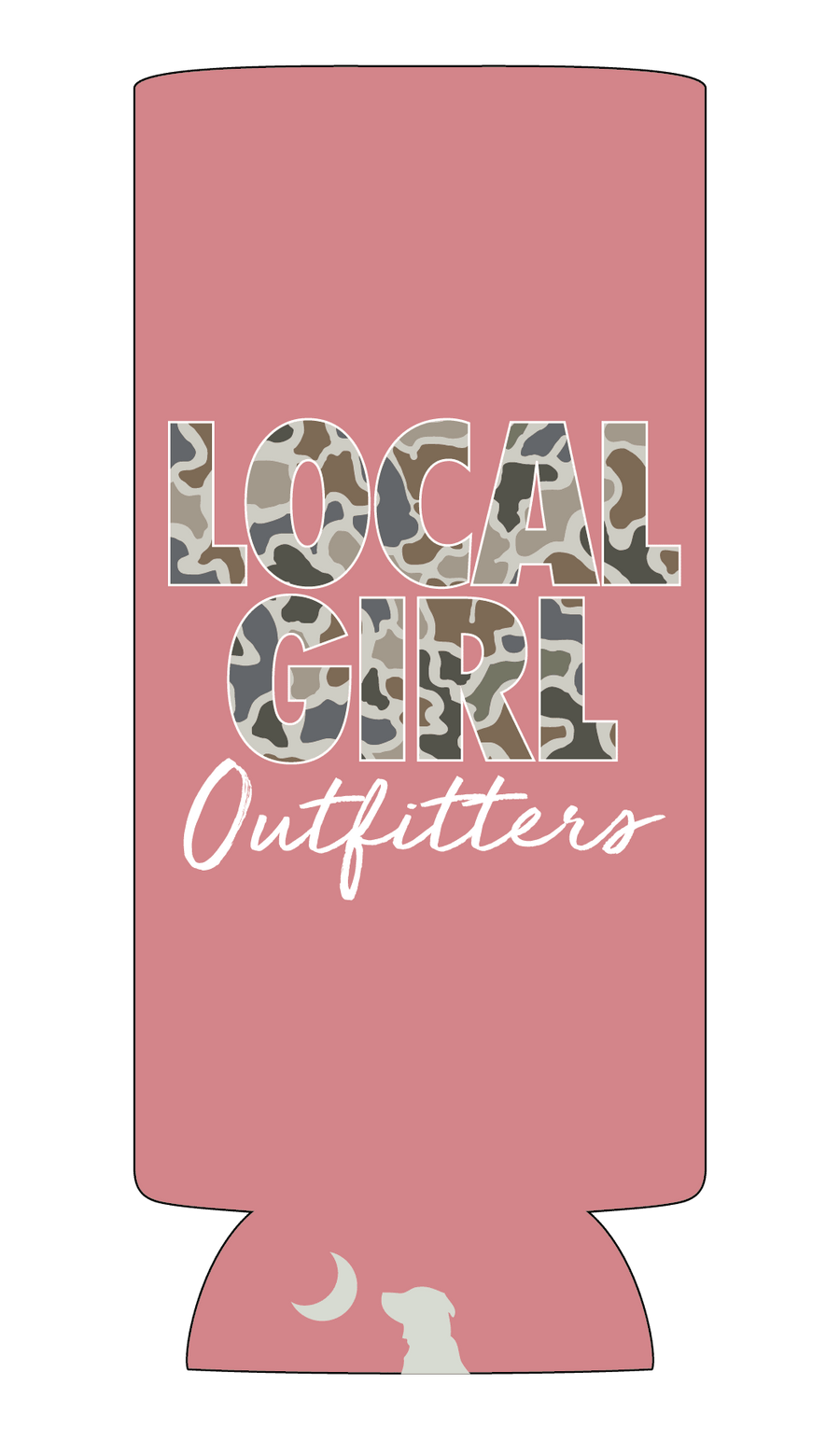 Local Girl Slim Can Koozie - Absolut LCF - Mercantile213