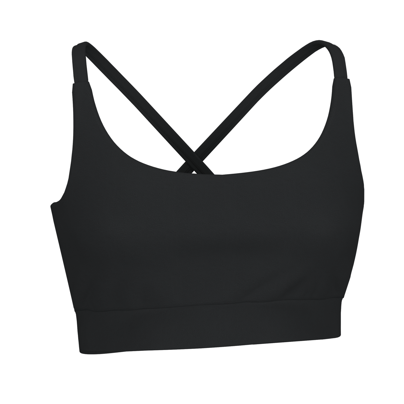 Local Girl Sports Bra Top - BLK - Mercantile213