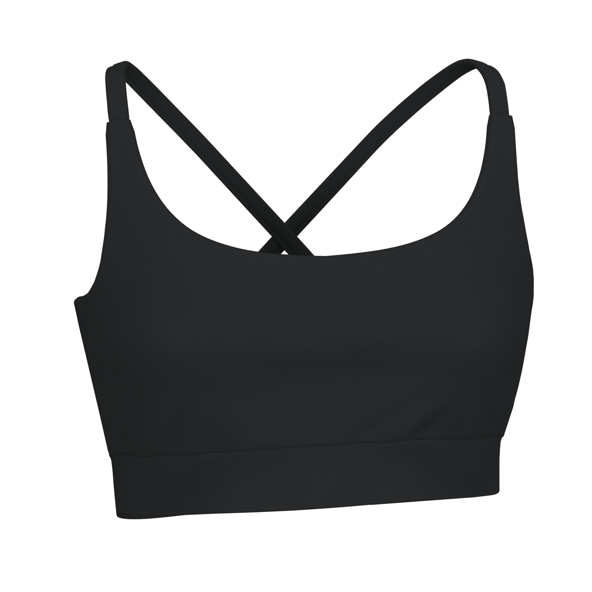 Local Girl Sports Bra Top - BLK - Mercantile213