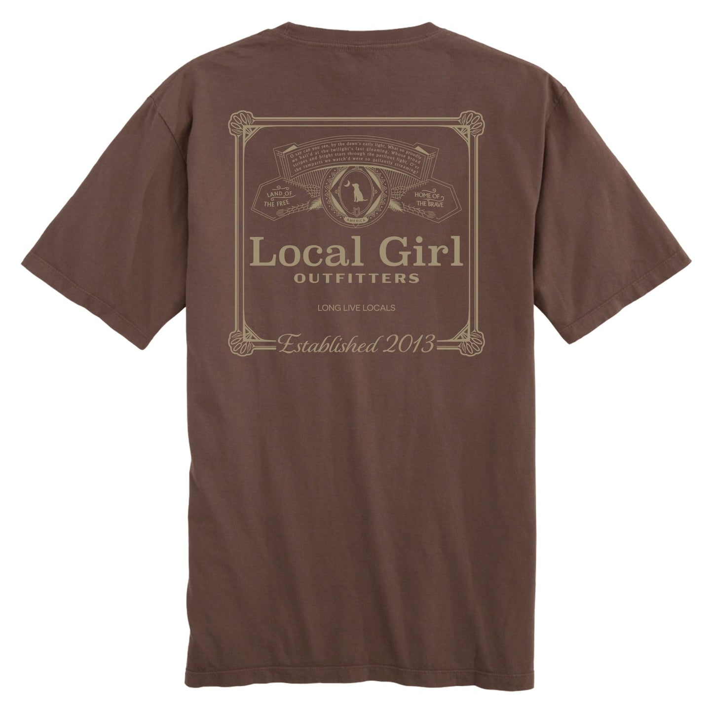 Local Girl SS Tee - Bud Border - ESO - Mercantile213
