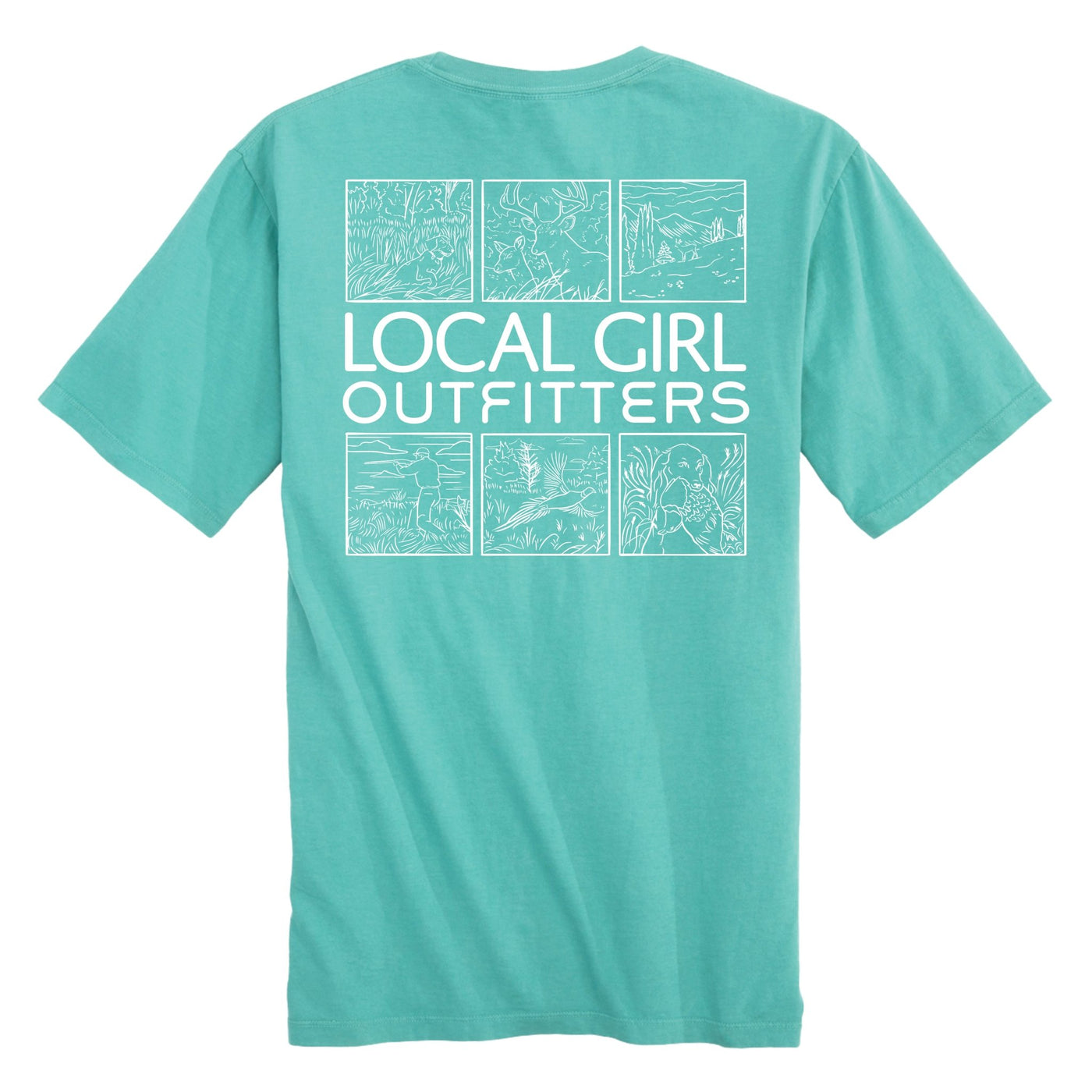 Local Girl SS Tee - Field & Forest - CMT - Mercantile213