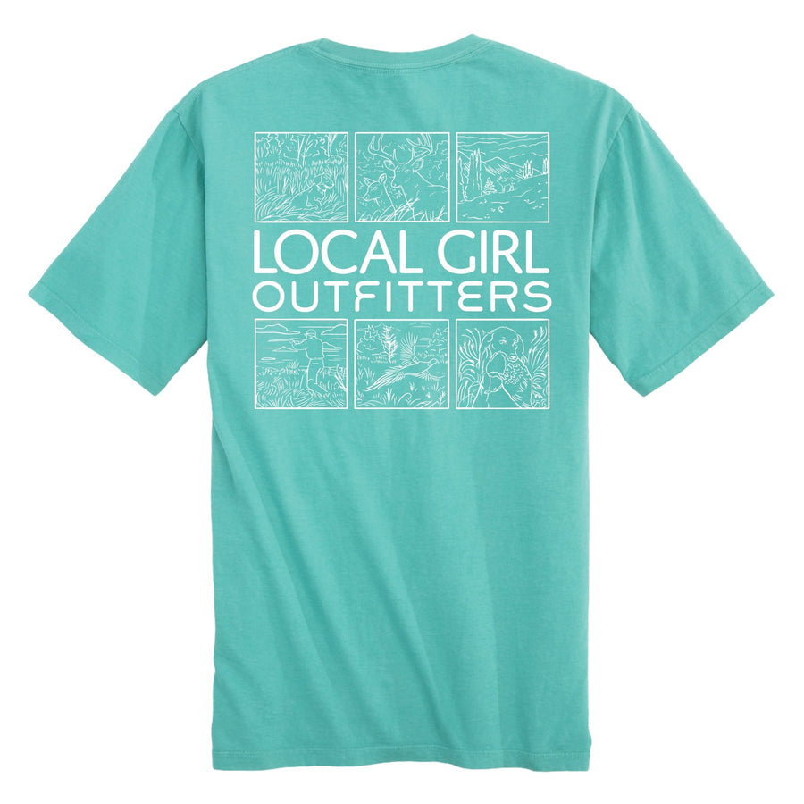 Local Girl SS Tee - Field & Forest - CMT - Mercantile213