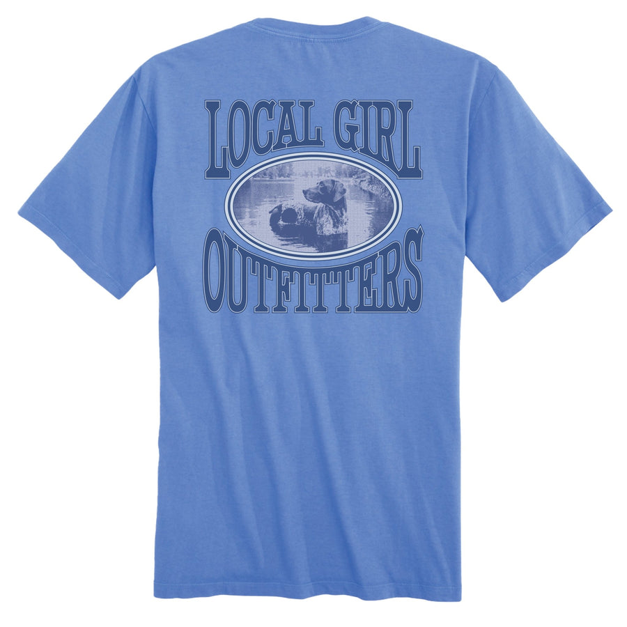 Local Girl SS Tee - Halftone Hound - MAR - Mercantile213