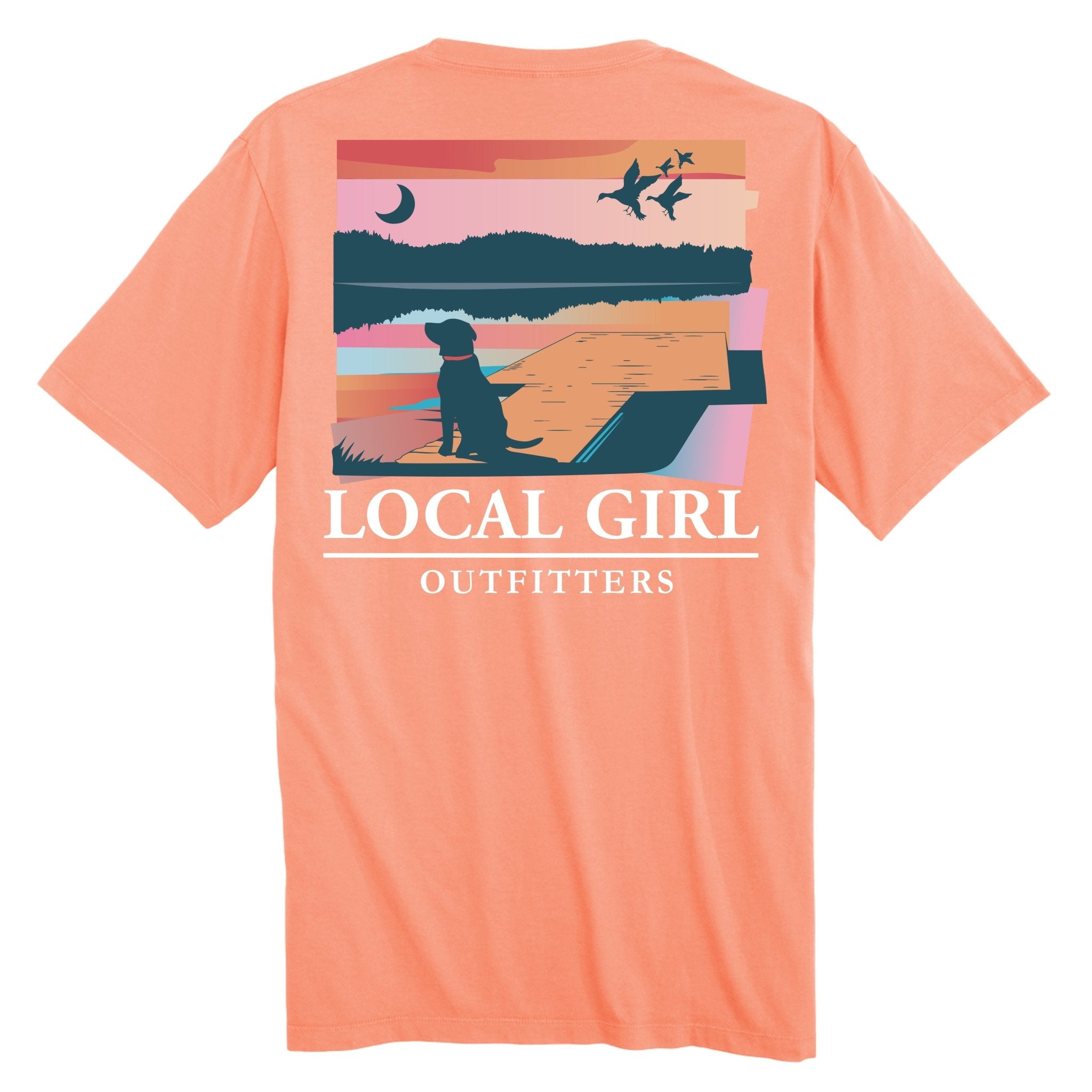 Local Girl SS Tee - Lab on Dock - NCT - Mercantile213