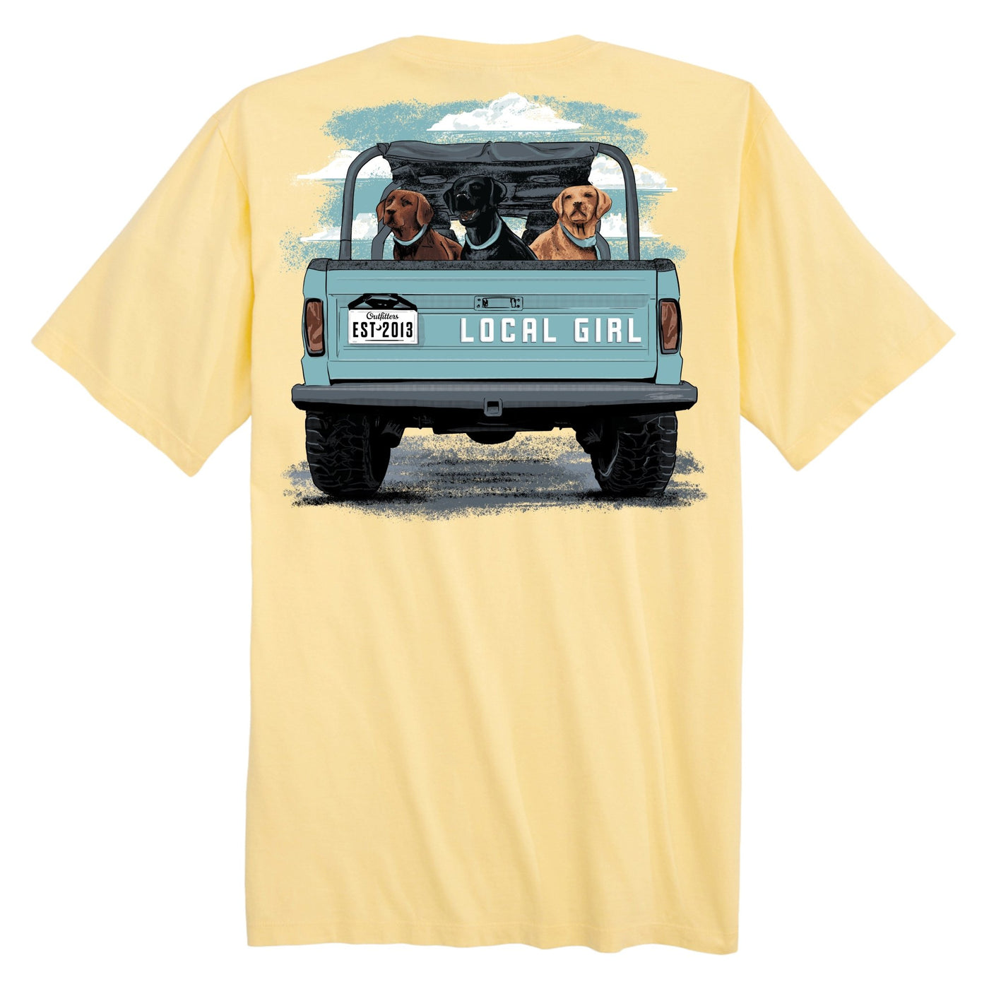 Local Girl SS Tee - Lab Tailgate - BAN - Mercantile213