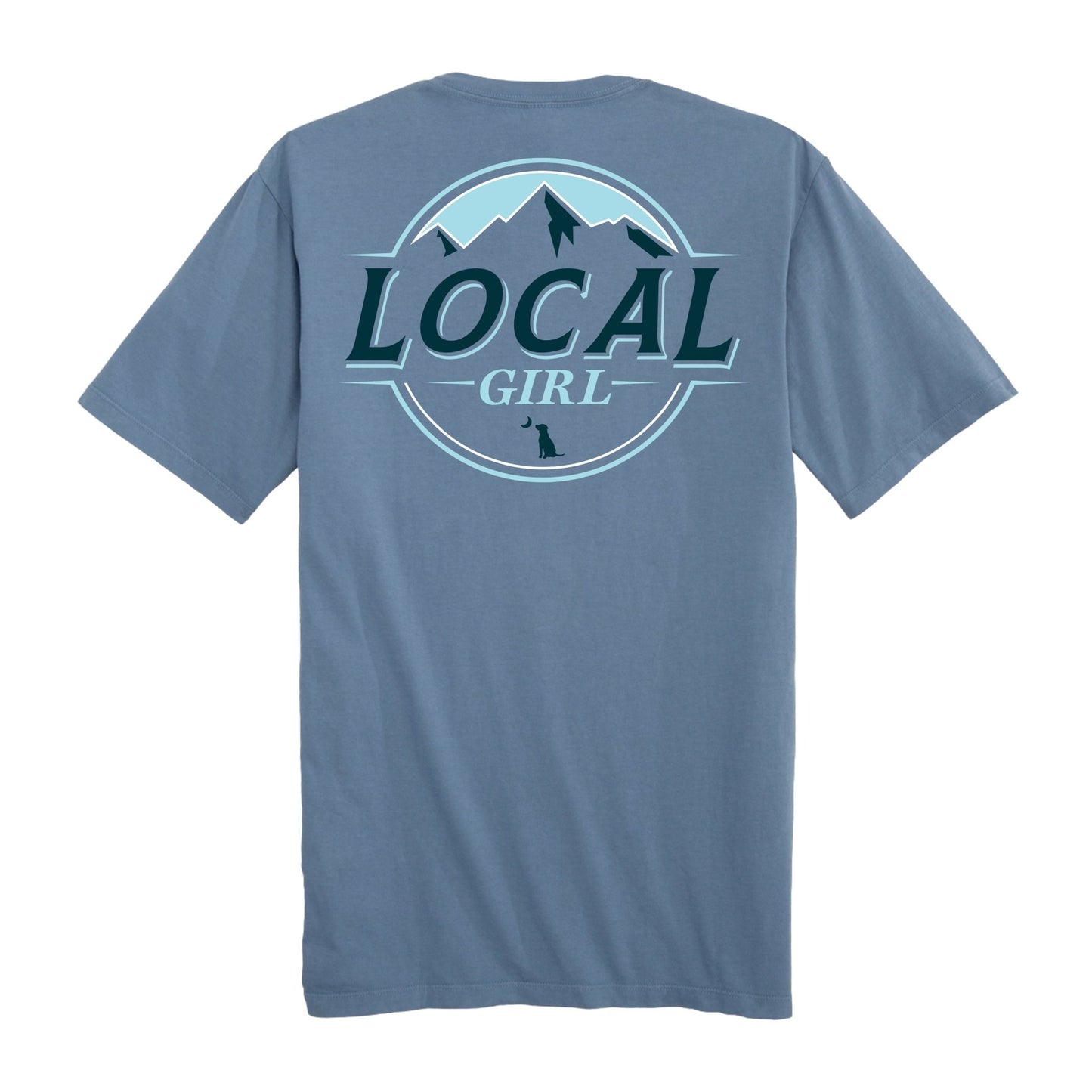 Local Girl SS Tee - Local Latte - Slate - Mercantile213