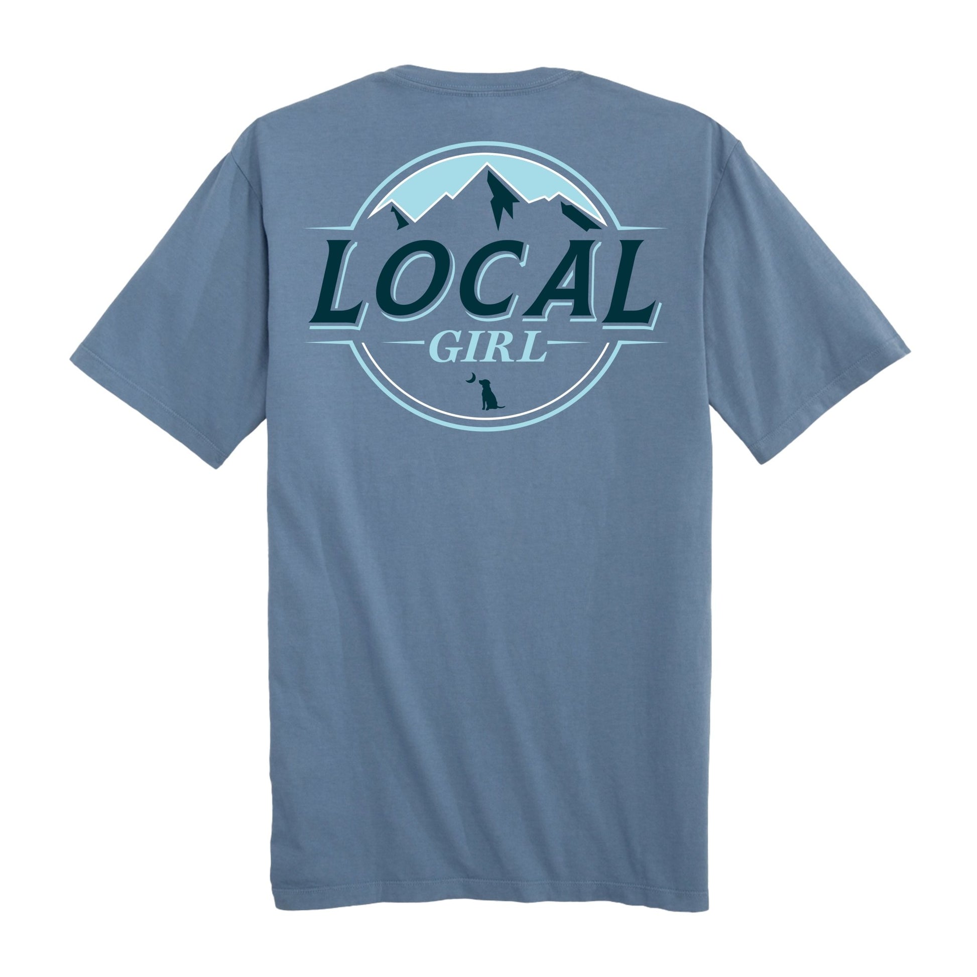 Local Girl SS Tee - Local Latte - Slate - Mercantile213