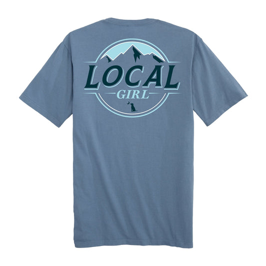 Local Girl SS Tee - Local Latte - Slate - Mercantile213
