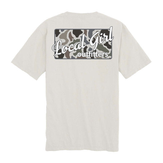 Local Girl SS Tee - Localflage Plate SIL - Mercantile213