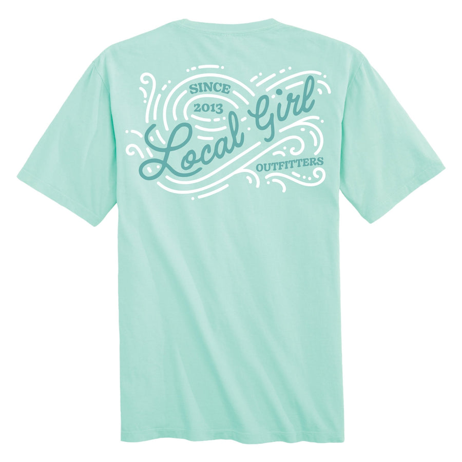 Local Girl SS Tee - Ocean Wave - ISR - Mercantile213