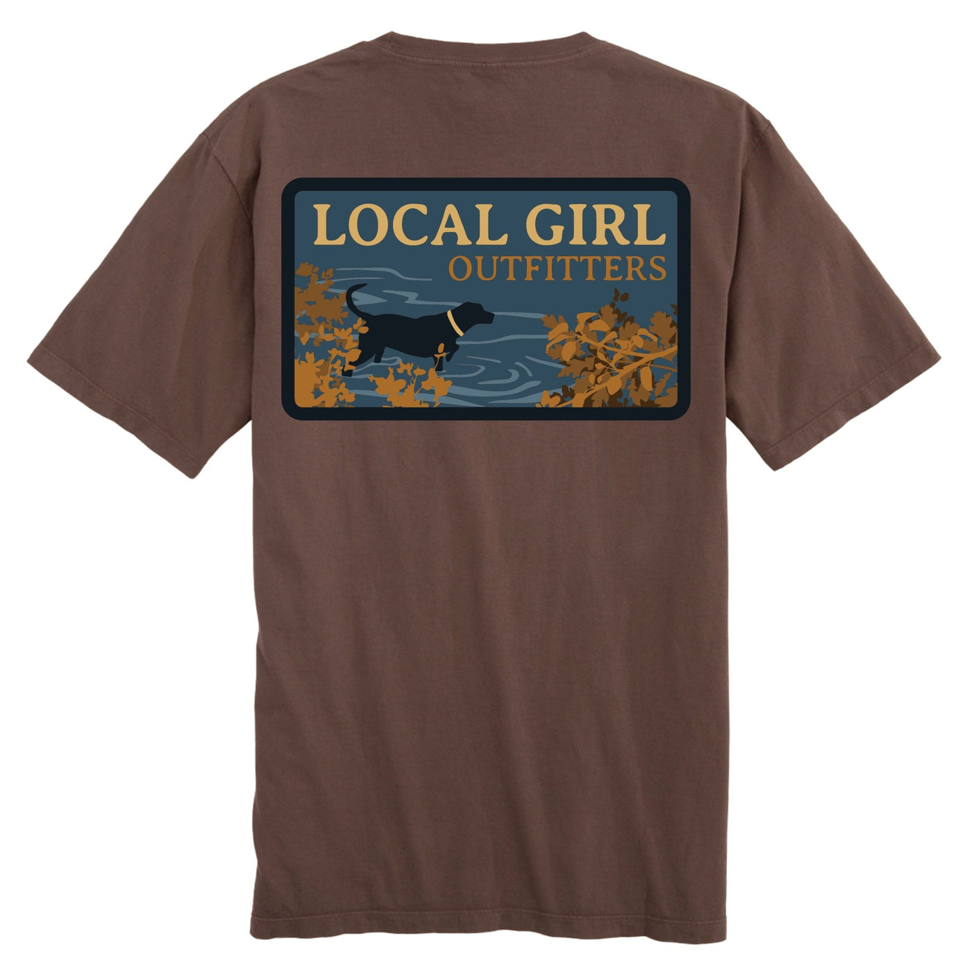 Local Girl SS Tee - River Pup - ESO - Mercantile213