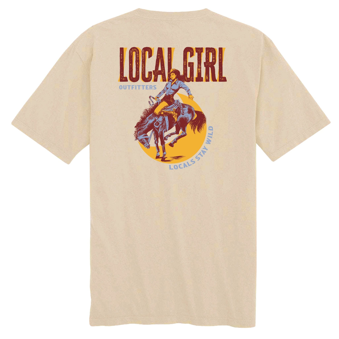 Local Girl SS Tee - Stay Wild - LAT - Mercantile213