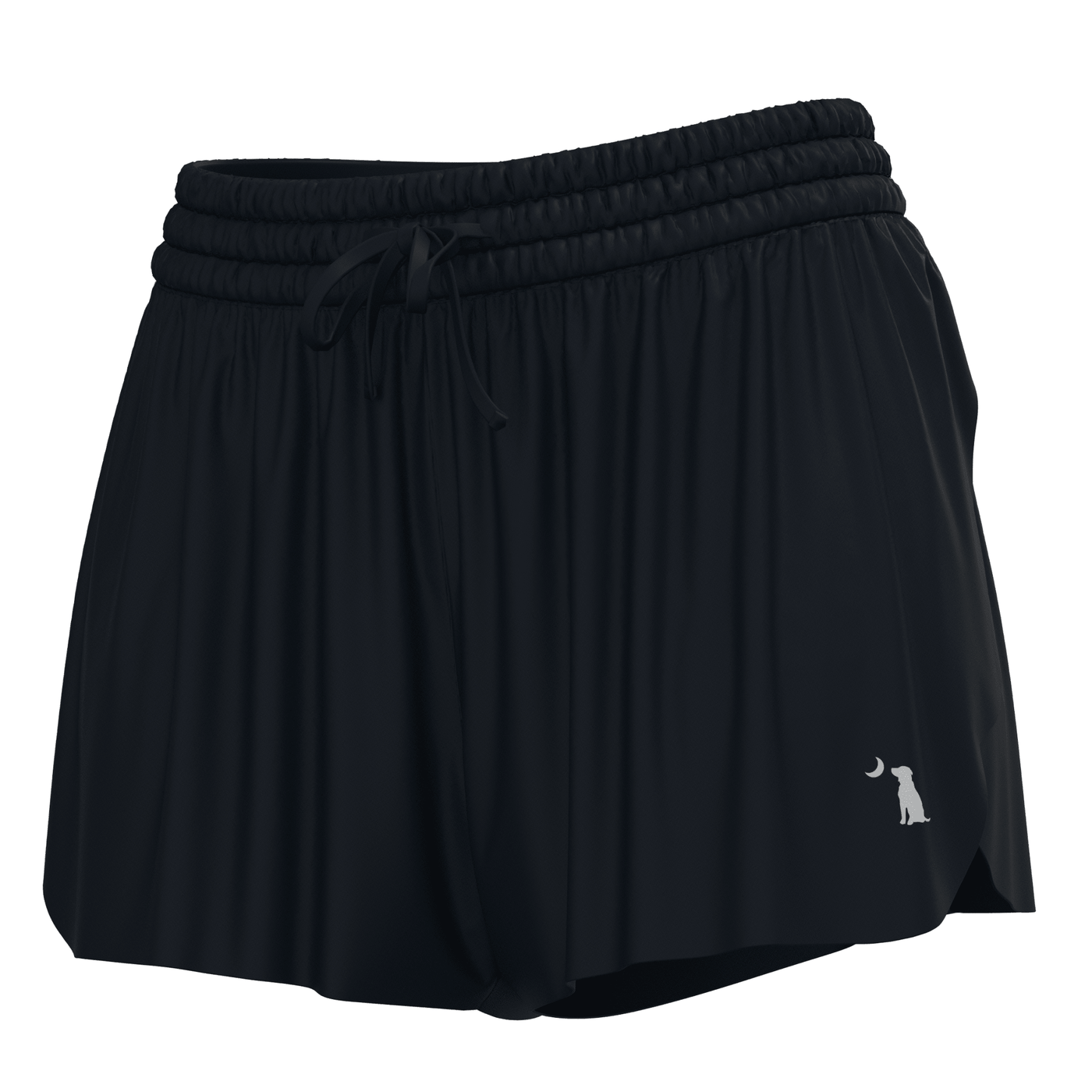 Local Girl Youth Petal Shorts - BLK - Mercantile213