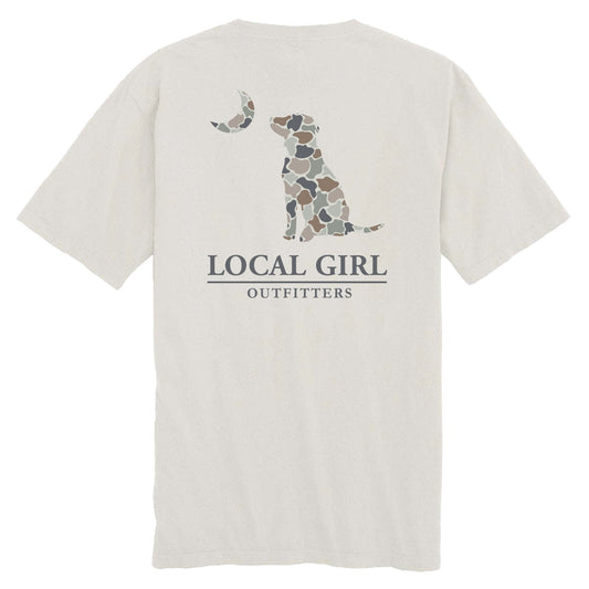 Local Girl Youth SS Tee - Flora Dog & Moon - SIL - Mercantile213